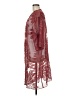 David & Young 100% Polyester Burgundy Kimono Size M (estimated) - photo 5