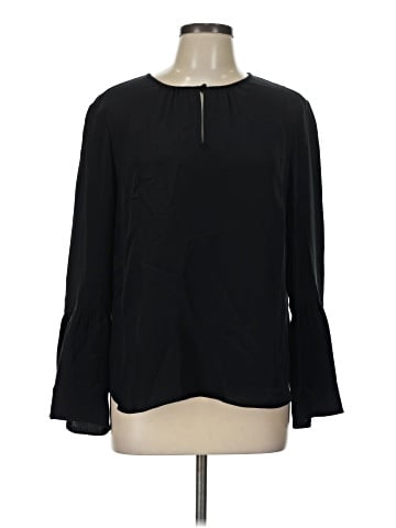 J.Crew Long Sleeve Silk Top (view 1)