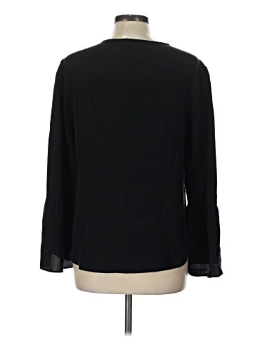 J.Crew Long Sleeve Silk Top (view 2)