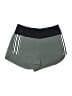 Athleta Color Block Green Athletic Shorts Size 4 - photo 1