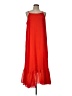 Mud Pie 100% Polyester Red Casual Dress Size L - photo 1