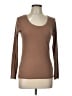Active Basic Brown 3/4 Sleeve T-Shirt Size L - photo 1