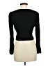 Sybilla Basic Black Long Sleeve Top Size M - photo 2