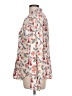 Talbots 100% Cotton Floral Ivory Long Sleeve Button-Down Shirt Size L (estimated) - photo 5