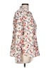 Talbots 100% Cotton Floral Ivory Long Sleeve Button-Down Shirt Size L (estimated) - photo 4