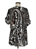 Beautiful by Lawrence Zarian Silver Short Sleeve Blouse Size M - photo 2