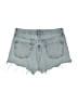 AGOLDE 100% Cotton Hearts Blue Denim Shorts Size 28 waist - photo 2