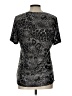 Victoria Gray Short Sleeve Blouse Size L - photo 2