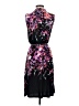Apt. 9 Print Black Cocktail Dress Size S - photo 2