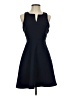 Monteau Solid Blue Cocktail Dress Size S - photo 1