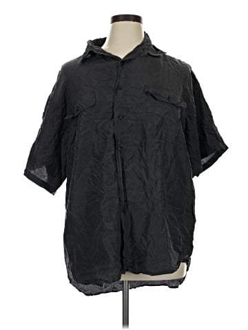 pura seta 3/4 Sleeve Button-Down Shirt (view 1)