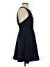 Monteau Solid Blue Cocktail Dress Size S - photo 4