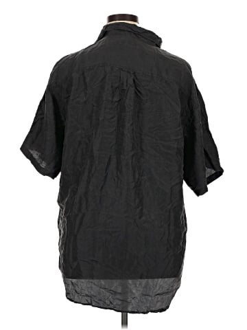 pura seta 3/4 Sleeve Button-Down Shirt (view 2)