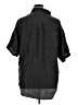 pura seta Black 3/4 Sleeve Button-Down Shirt Size XL - photo 2