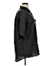 pura seta Black 3/4 Sleeve Button-Down Shirt Size XL - photo 4