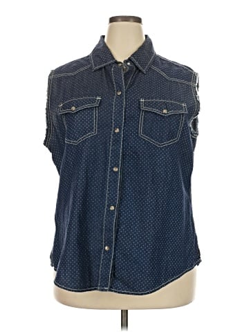 Seven7 Denim Vest (view 1)