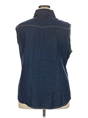 Seven7 Denim Vest (view 2)