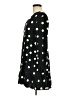 Zara 100% Viscose Polka Dots Black Casual Dress Size M - photo 5