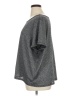 Studio 1886 Metallic Gray Short Sleeve Top Size 3X - photo 5