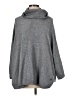 Assorted Brands Gray Turtleneck Sweater One size - photo 1