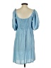 Sim & Sam 100% Rayon Blue Casual Dress Size S - photo 2