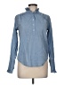 Joie 100% Cotton Blue Long Sleeve Button-Down Shirt Size M - photo 1