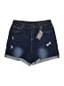 Assorted Brands Blue Denim Shorts Size XL - photo 1