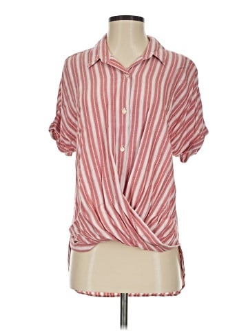 BCBGeneration Short Sleeve Blouse (view 1)