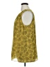 CAbi 100% Polyester Yellow Sleeveless Blouse Size XL - photo 5
