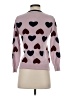 J.Crew Hearts Pink Pullover Sweater Size S - photo 2