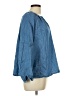 Old Navy Blue 3/4 Sleeve Blouse Size L - photo 4