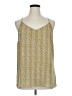 CAbi 100% Polyester Gold Sleeveless Top Size XL - photo 1