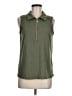 Vivilli Green Sleeveless Blouse Size M - photo 1