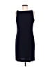 Dani Max 100% Polyester Solid Blue Casual Dress Size 8 - photo 1