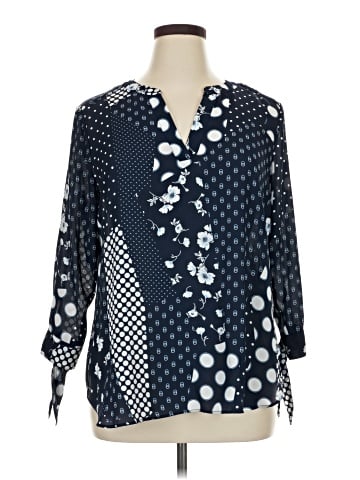 Zac & Rachel 3/4 Sleeve Blouse (view 1)