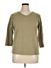 Vicki Wayne Tan 3/4 Sleeve T-Shirt Size XL - photo 1