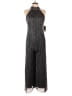 Halogen Metallic Black Jumpsuit Size M - photo 1