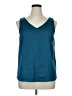 Ekouaer Teal Sleeveless Top Size XL - photo 1