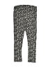 Tea Print Black Casual Pants Size 7 - photo 2