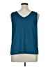 Ekouaer Teal Sleeveless Top Size XL - photo 2
