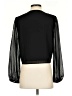 WAYF 100% Polyester Black 3/4 Sleeve Blouse Size S - photo 2