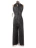 Halogen Metallic Black Jumpsuit Size M - photo 2