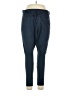 Active Solid Blue Casual Pants Size 2X - photo 1