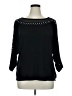 Belldini Black 3/4 Sleeve Top Size XL - photo 1