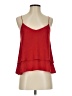 Pimkie 100% Polyester Red Sleeveless Top Size S - photo 1