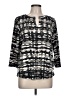 Westbound Gray 3/4 Sleeve Blouse Size L - photo 1