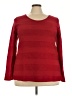 Lularoe Red 3/4 Sleeve T-Shirt Size 3X - photo 1