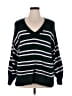 American Eagle Outfitters Stripes Green Pullover Sweater Size XL - photo 1