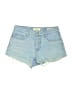 PacSun 100% Cotton Blue Denim Shorts Size 24 waist - photo 1