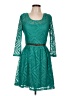 Trixxi 100% Polyester Teal Cocktail Dress Size 11 - photo 1